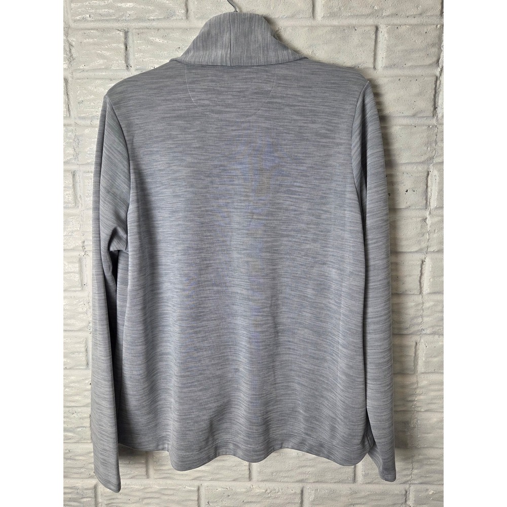 Pebble Beach Dry Luxe Performance Women's size XL Cardigan Polyester Golf Gray - Picture 4 of 10